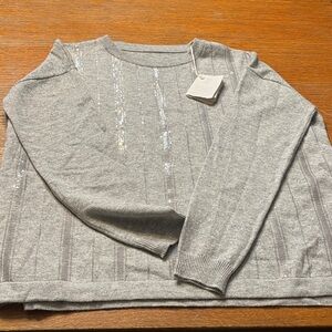 Brunelli Cucinelli 100% Cashmere Crew Neck Sweater